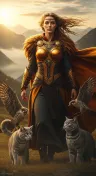 Freyja, Lady of the Vanir, Mistress of Seiðr