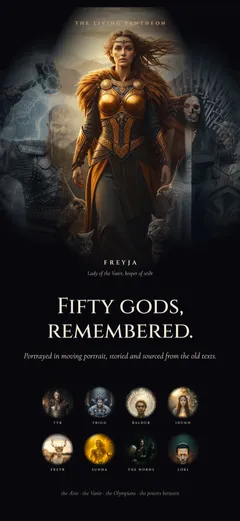 The Old Ways app — The living pantheon
