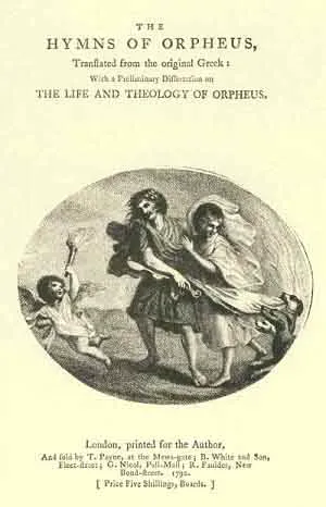 Cover of The Orphic Hymns